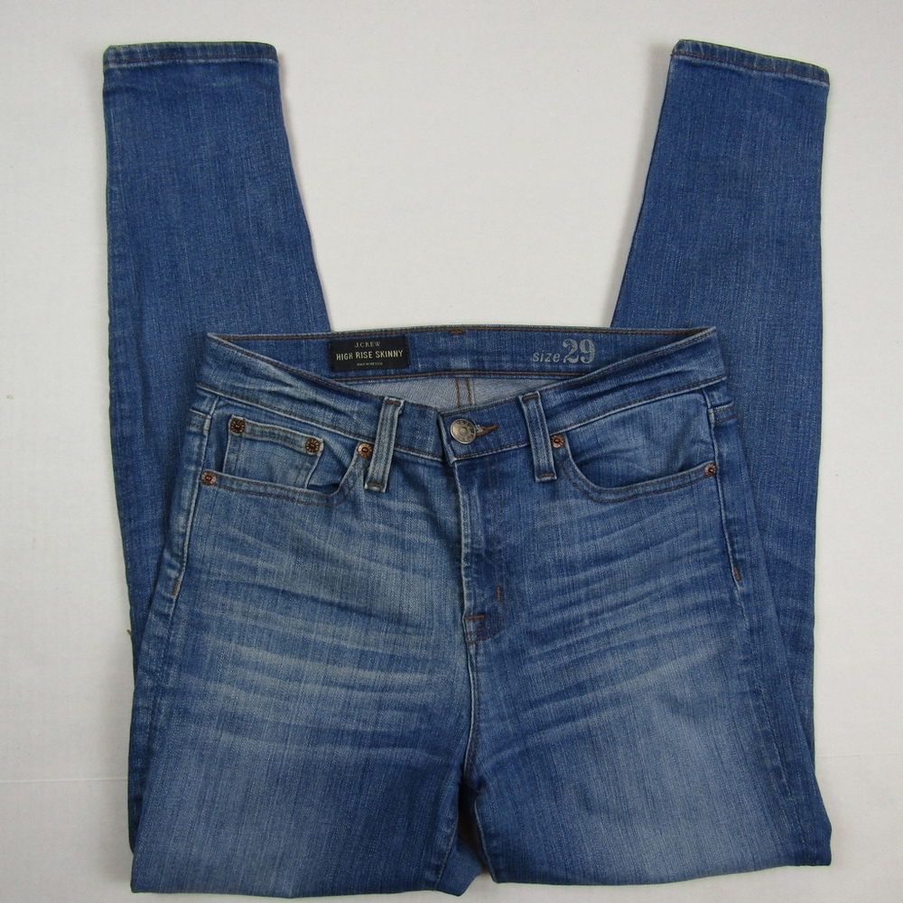 J. Crew "High Rise Skinny" Jeans - 29